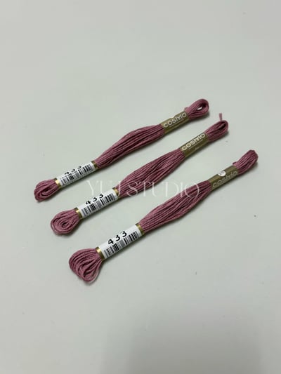 日本原裝進口COSMO 25番繡線 [色號386-480A] 區間11