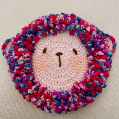 YU.J 100%手工【瞇瞇羊杯墊】15