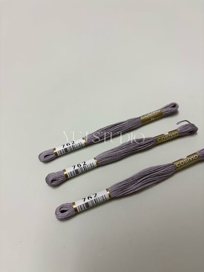 日本原裝進口COSMO 25番繡線 [色號713-843] 區間12