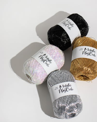 【Yarn-a】Metallic play code 70g10