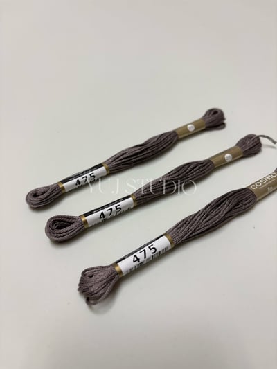 日本原裝進口COSMO 25番繡線 [色號386-480A] 區間21
