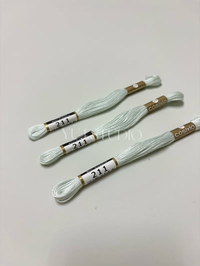 日本原裝進口COSMO 25番繡線 [色號140-214] 區間23