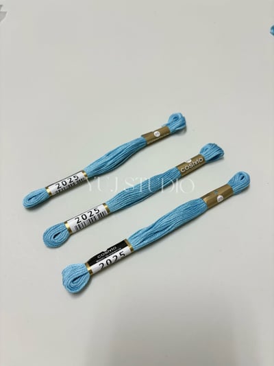 日本原裝進口COSMO 25番繡線 [色號2004-2117] 區間11