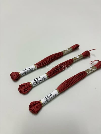 日本原裝進口COSMO 25番繡線 [色號386-480A] 區間19