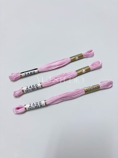 日本原裝進口COSMO 25番繡線 [色號2118-3299] 區間15