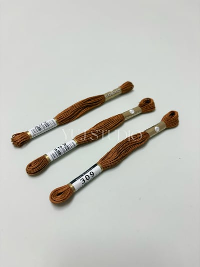 日本原裝進口COSMO 25番繡線 [色號270-323] 區間17
