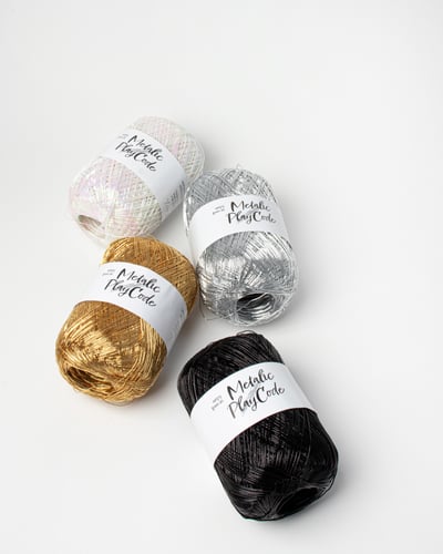 【Yarn-a】Metallic play code 70g8