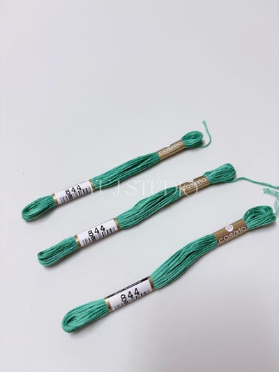 日本原裝進口COSMO 25番繡線 [色號844-2002] 區間2