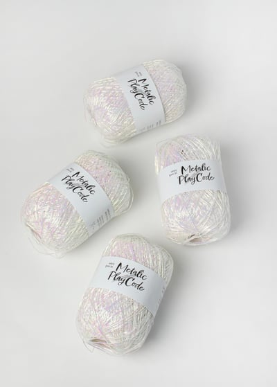【Yarn-a】Metallic play code 70g12