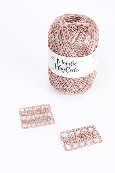 【Yarn-a】Metallic play code 70g17