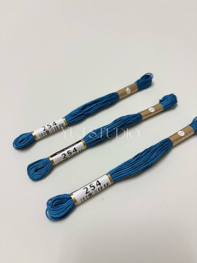 日本原裝進口COSMO 25番繡線 [色號216-269] 區間18