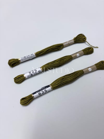 日本原裝進口COSMO 25番繡線 [色號713-843] 區間20