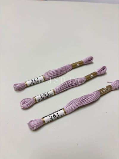 日本原裝進口COSMO 25番繡線 [色號216-269] 區間20