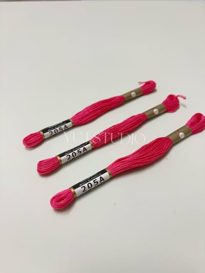 日本原裝進口COSMO 25番繡線 [色號140-214] 區間21