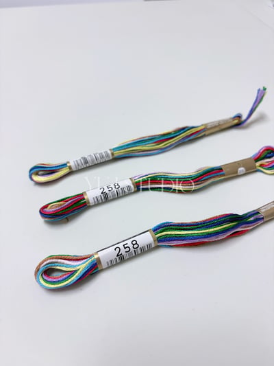 日本原裝進口COSMO 25番繡線 [色號216-269] 區間19