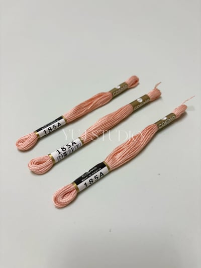 日本原裝進口COSMO 25番繡線 [色號140-214] 區間17