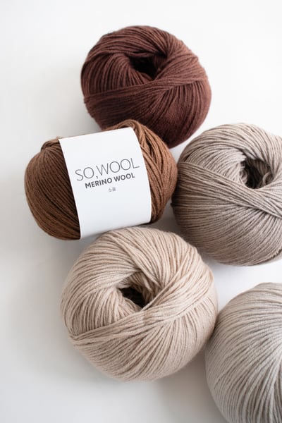 【Yarn-a】So,Wool Merino Wool 50g6