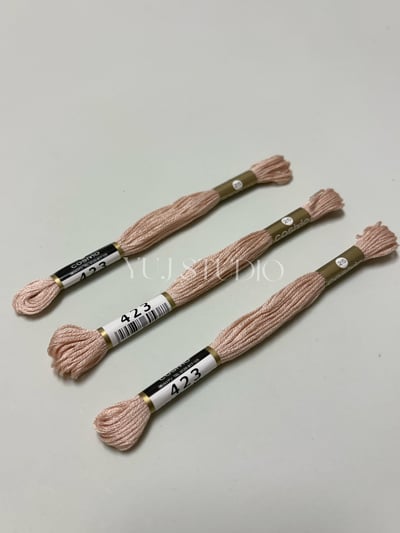 日本原裝進口COSMO 25番繡線 [色號386-480A] 區間8