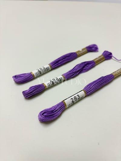 日本原裝進口COSMO 25番繡線 [色號270-323] 區間8