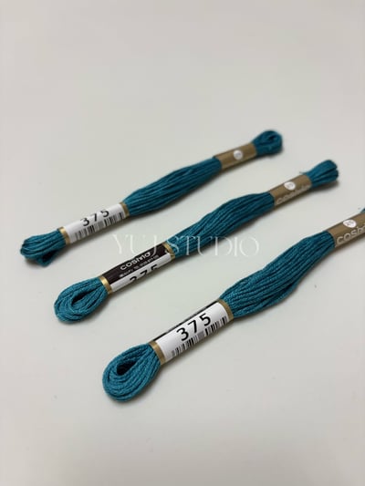 日本原裝進口COSMO 25番繡線 [色號324-383] 區間12