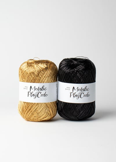 【Yarn-a】Metallic play code 70g9