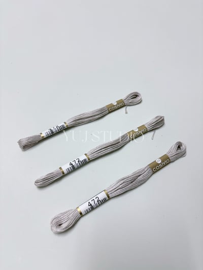 日本原裝進口COSMO 25番繡線 [色號386-480A] 區間20
