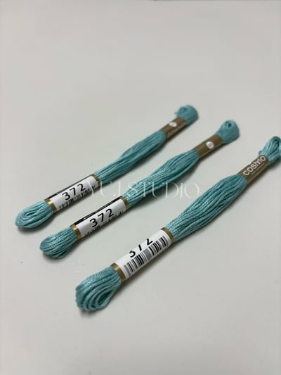 日本原裝進口COSMO 25番繡線 [色號324-383] 區間11