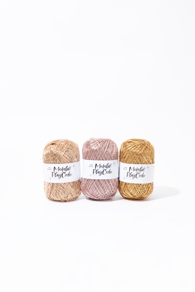 【Yarn-a】Metallic play code 70g12