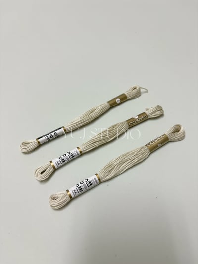 日本原裝進口COSMO 25番繡線 [色號324-383] 區間9