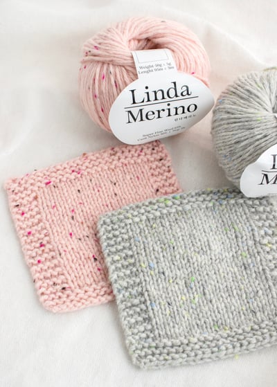 【Yarn-a】顆粒點點 Linda Merino 50g7