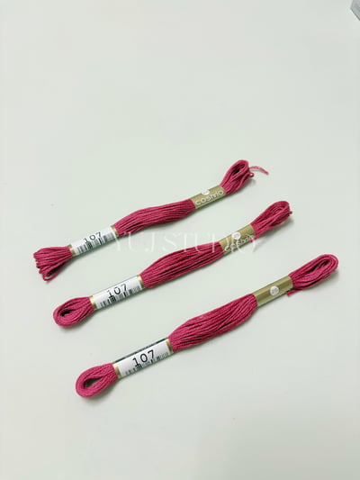 日本原裝進口COSMO 25番繡線 [色號100-129] 區間8