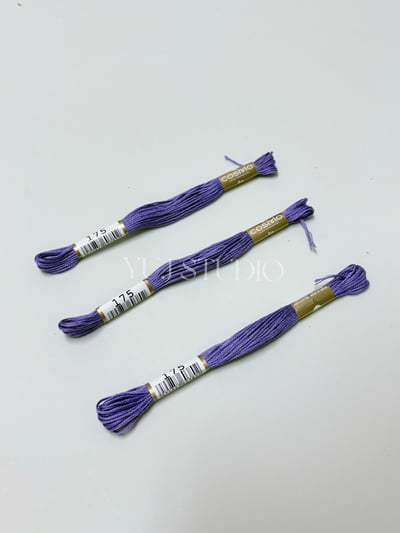 日本原裝進口COSMO 25番繡線 [色號140-214] 區間16