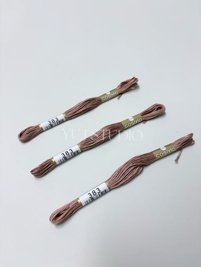 日本原裝進口COSMO 25番繡線 [色號324-383] 區間24