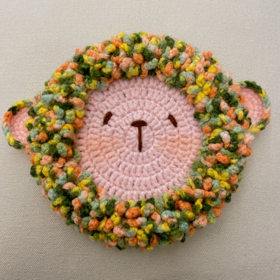 YU.J 100%手工【瞇瞇羊杯墊】14