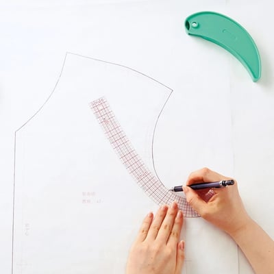 【現貨】日本Clover可樂牌 洋裁服裝用曲線定規尺組6