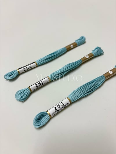 日本原裝進口COSMO 25番繡線 [色號216-269] 區間17