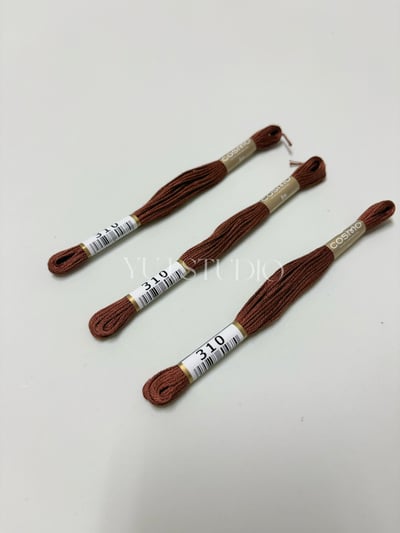 日本原裝進口COSMO 25番繡線 [色號270-323] 區間18
