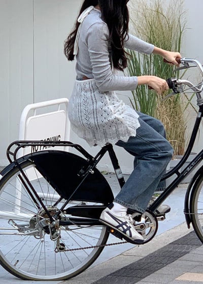 Bloom 針織繞脖 花瓣洋 層次搭配9