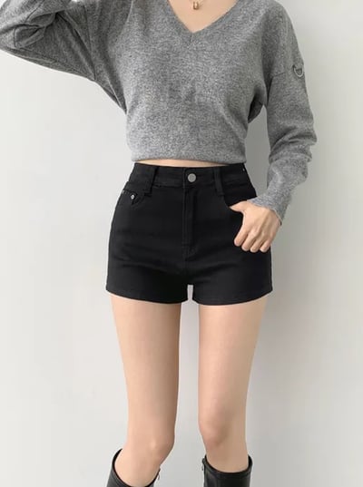 韓國 豐胯 女團 彈性熱褲 S-2XL 豐胯墊可拆20