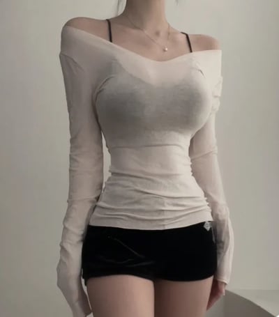 真的收腰版型 天絲33% 春日女神T 正韓製22