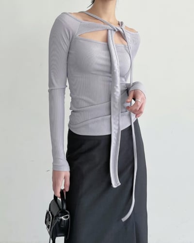 多ways 綁帶芭蕾 挖空T12