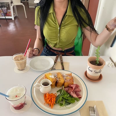 新沙洞小姐姐 抓皺日常 排釦開衫4