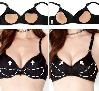 韓國 貼在衣物上的 外擴集中 胸貼7