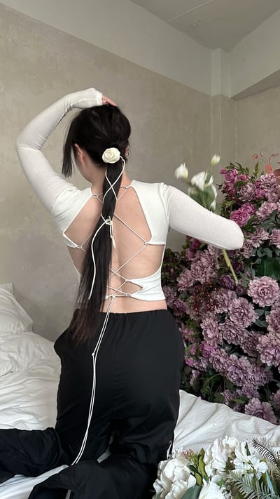 背後綁帶彈性T13