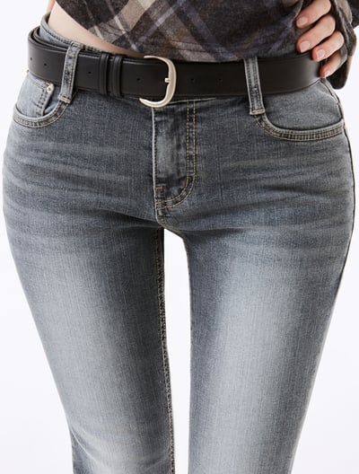 New 海鷗線翹臀+豐胯墊 狎鷗亭女神 低腰 灰藍刷色褲8