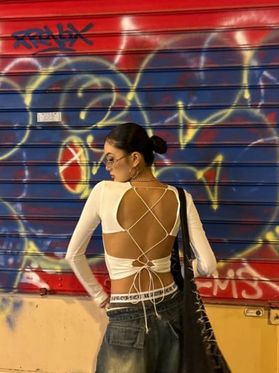 背後綁帶彈性T6