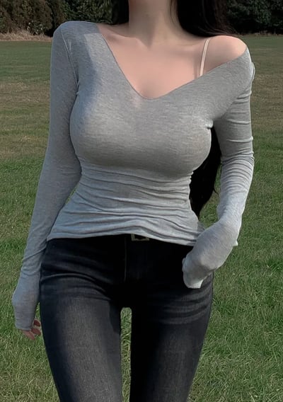 真的收腰版型 天絲33% 春日女神T 正韓製2