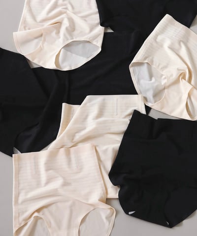 {第4團}涼感-5度 韓國透氣 無痕塑身收腹褲11