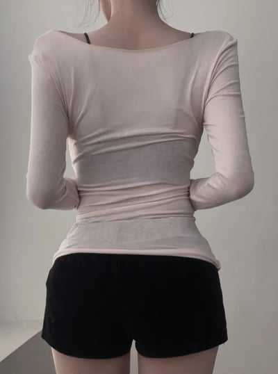 真的收腰版型 天絲33% 春日女神T 正韓製24