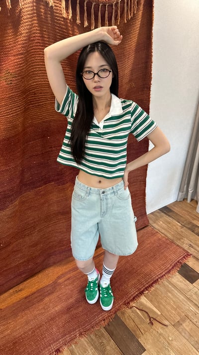 夏日必買百搭 五分牛仔褲2